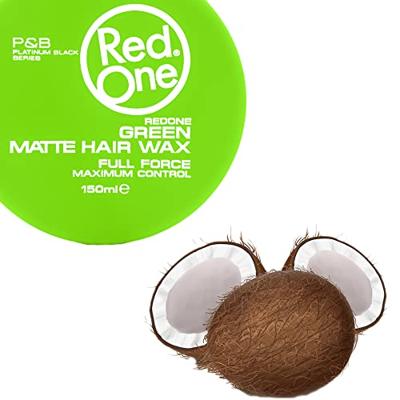 Haarwax green matte wax