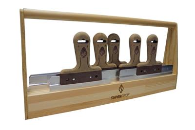 Super Prof Pure stukadoorspakket (5 spackmessen +bak)