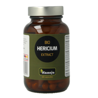 Hanoju Hericium extract bio 60 Vegetarische capsules - thumbnail