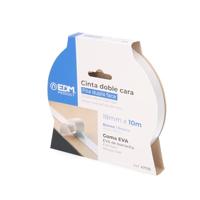 Enzo EDM Plakband dubbelzijdig 19mm rol 10m 4139412 - thumbnail