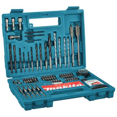 Makita Accessoires B-54520 Boor-/schroefbitset | 100-delig | In koffer - B-54520
