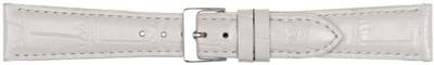 Horlogeband Poletto 454.20.20 Leder Wit 20mm
