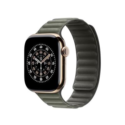 Apple Watch Band - Magnetic Link - 42 mm - Groengrijs - S/M