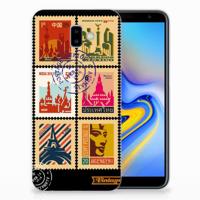 Samsung Galaxy J6 Plus (2018) | Silliconen Back Cover | Postzegels - thumbnail