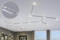 Paulmann URail 97765 230V-railsysteemcomponenten Middenvoeding Chroom (mat) - thumbnail