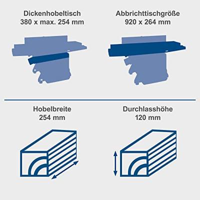 Scheppach Vlak- vandiktebank 10" x 5" HMS1070 5902206901 - thumbnail