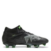 PUMA Future 8 Ultimate Gras Voetbalschoenen (FG) Zwart Grijs Groen - thumbnail
