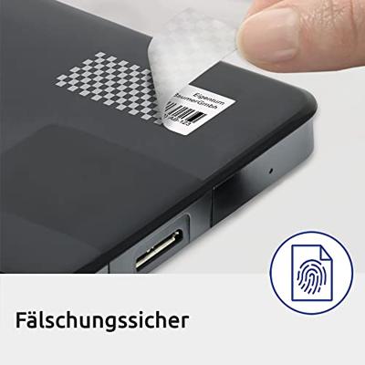 Avery-Zweckform L6114-20 Veiligheidsetiketten 63.5 x 29.6 mm Polyester folie Wit 480 stuk(s) Permanent hechtend Laser (zwart/wit), Kopiëren (zwart/wit), Avery-Zweckform L6114-20 Veiligheidsetiketten 63.5 x 29.6 mm Polyester folie Wit 480 stuk(s) Permanent hechtend Laser (zwart/wit), Kopiëren (zwart/wit),