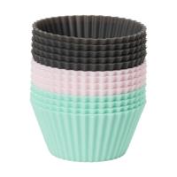 Cupcakevormpjes - set van 12 - siliconen - thumbnail