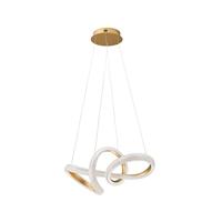 Lyora HanglampMedora krul goud 75cm - 9748157 - thumbnail