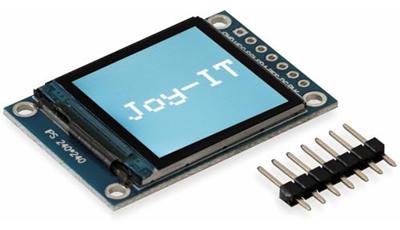 Joy-it Displaymodule 3.3 cm (1.3 inch) 240 x 240 Pixel Incl. SBC-opname Joy-it Displaymodule 3.3 cm (1.3 inch) 240 x 240 Pixel Incl. SBC-opname