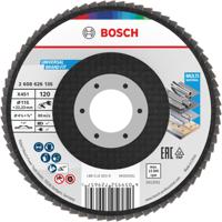 Bosch Accessoires X451 Lamellenschuurschijf | 115 x 22,23 mm | G120 | T27 - 2608626135 - thumbnail