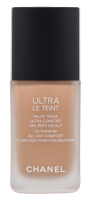 Chanel Ultra Le Teint Flawless Finish Fluid Foundation BR42 BEIGE ROSÉ 30 ml Dames - thumbnail