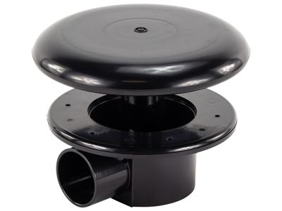 Bodemafvoer met bocht 50 mm