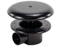 Bodemafvoer met bocht 50 mm - thumbnail