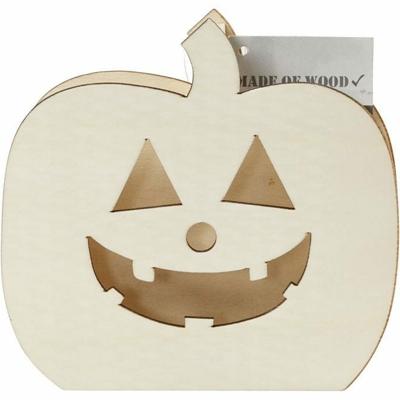 Creativ Company Schedel, pompoenhoofd, h: 13 cm, d: 3 cm, b: 13,5 cm, 1 stuk - thumbnail