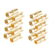 Shiverpeaks BS15-301214 F-Coax-adapterset Verguld Aansluitingen: F-stekker, Coax-bus IEC, Coax-stekker IEC 1 set(s) - thumbnail