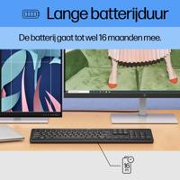 Wireless toetsenbord HP 230 - Zwart - Azerty - thumbnail