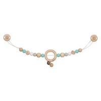Goki houten wandelwagenketting ster met clips - thumbnail