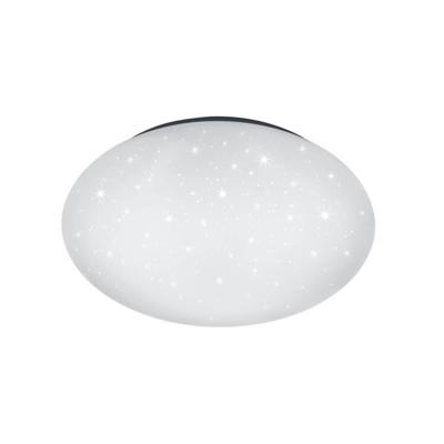 Trio PlafonnièrePaolo 37cm wit met stereffect - 686014000