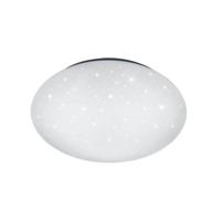 Trio PlafonnièrePaolo 37cm wit met stereffect - 686014000 - thumbnail