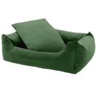Madison Hondenbed Velvet 80x67x22 cm groen - thumbnail