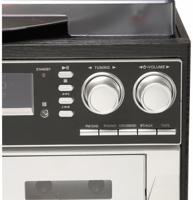 Denver MRD-166 Stereoset DAB+, Platenspeler, SD, FM, USB Opnamefunctie 2 x 2 W Zwart - thumbnail