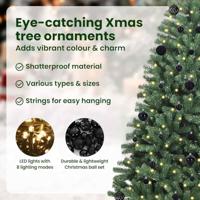 VidaXL Kunstmatige inklapbare kerstboom groen 150 cm pvc en metaal - thumbnail