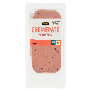 Jumbo Cremepate Cranberry 150 g