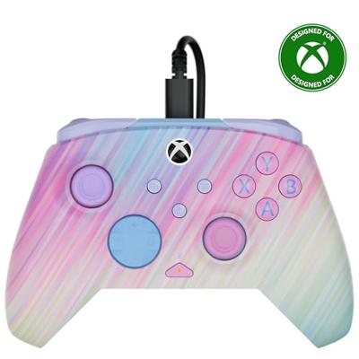 Turtle Beach Rematch Advanced Cotton Candy bedrade controller voor Xbox Series XS, Xbox One en pc