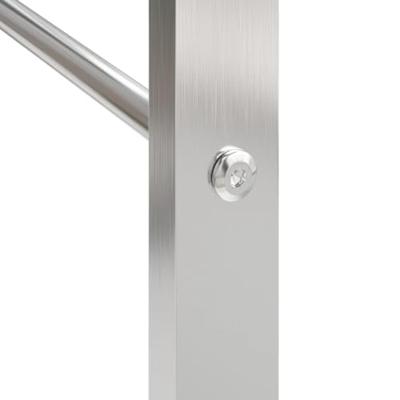 VidaXL Haardhoutrek 50x28x56 cm roestvrij staal VidaXL Haardhoutrek 50x28x56 cm roestvrij staal