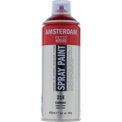 Amsterdam All Acrylics Amsterdam • spray paint karmijn 318 400ml