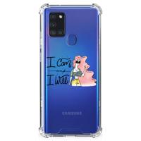 Samsung Galaxy A21s Stevig Bumper Hoesje i Can - thumbnail