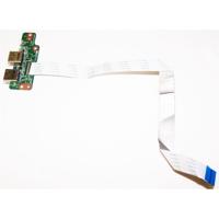Notebook USB board for HP Pavilion DV7-4000 with cable pulled - thumbnail