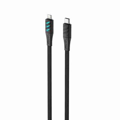 Havit CB6255 - USB Type C naar Lightning oplaadkabel, 1 m (zwart)