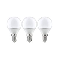 Paulmann 28537 LED-lamp Energielabel F (A - G) E14 Kogel 5.5 W Warmwit (Ø x h) 45 mm x 81 mm 3 stuk(s) - thumbnail