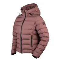 Horka Penelope pufferjas kort paars maat:s - thumbnail