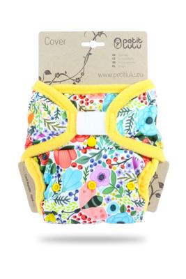 Petit Lulu Overbroekje Bloementuin (Blooming Garden) - OneSize (4-15 kilo) - Klittenband