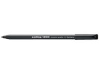 Fineliner edding 1200 001 fijn zwart - thumbnail