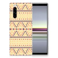 Sony Xperia 5 TPU bumper Aztec Yellow - thumbnail