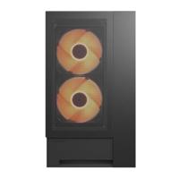 Cougar CGR-2WA3B-RGB Midi-tower PC-behuizing Zwart 2 voorgeïnstalleerde ventilators, Zijvenster, Geïntegreerde verlichting - thumbnail
