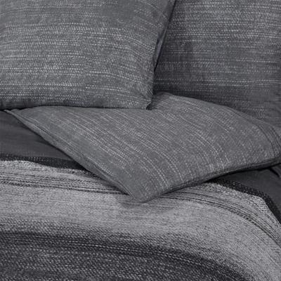 VidaXL Dekbedovertrekset 240x220 cm katoen donkergrijs