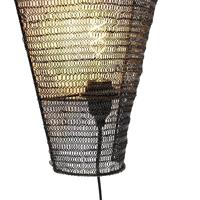 QAZQA Oosterse wandlamp zwart 45 cm - Nidum - thumbnail