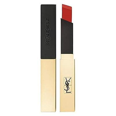 Yves Saint Laurent Rouge Pur Couture The Slim Leather - Matte Lipstick Conflicting Crimson 3ml Yves Saint Laurent Rouge Pur Couture The Slim Leather - Matte Lipstick Conflicting Crimson 3ml