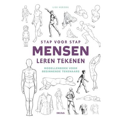 Deltas Stap voor stap mensen leren tekenen hobbyboek Deltas Stap voor stap mensen leren tekenen hobbyboek