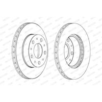 Remschijf DDF1171 - thumbnail