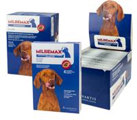 Milbemax kauwtabletten hond vanaf 5 kg 4 tabletten - thumbnail