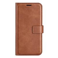 Lunso - Samsung Galaxy S23 Ultra - cover bookcase hoes - Bruin - thumbnail