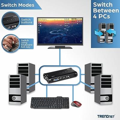 TrendNet TK-407K KVM-switch