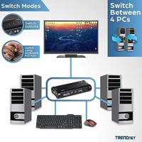 TrendNet TK-407K KVM-switch - thumbnail